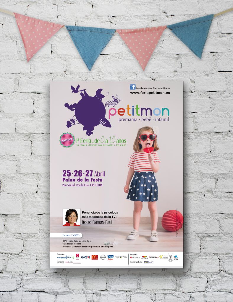 Diseño gráfico para evento de feria