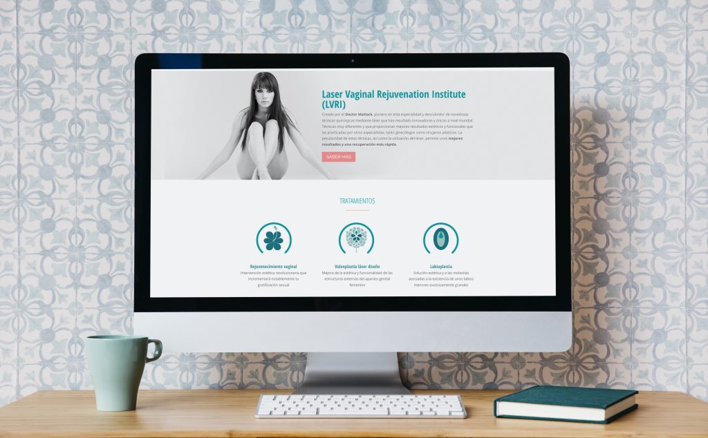 Diseño web Intimagyne – vista 1